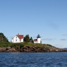 Curtis Island Light from Schooner Surprise